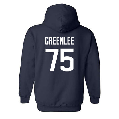 UConn - NCAA Football : Hill Greenlee - Classic Shersey Hooded Sweatshirt-1