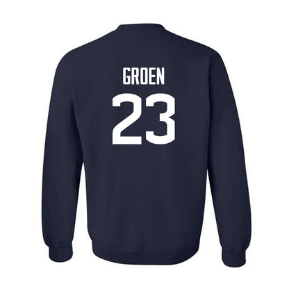 UConn - NCAA Baseball : Carter Groen - Classic Shersey Crewneck Sweatshirt-1