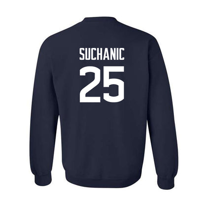 UConn - NCAA Football : Saxton Suchanic - Classic Shersey Crewneck Sweatshirt-1