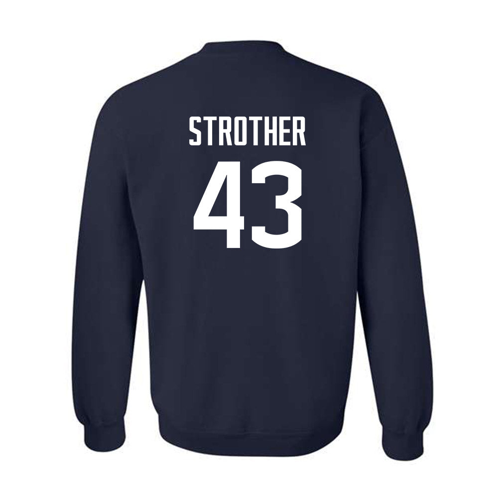 UConn - Women's Basketball Legends : Ann Strother - Classic Shersey Crewneck Sweatshirt