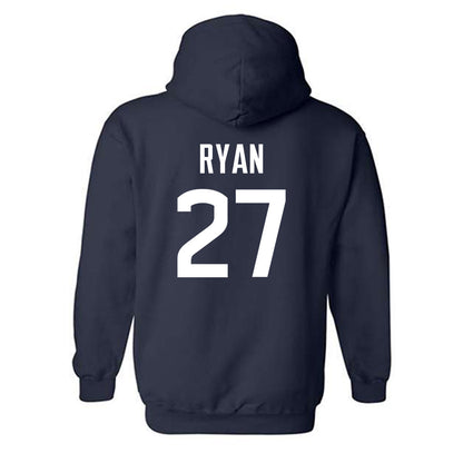 UConn - NCAA Men's Soccer : Jack Ryan - Classic Shersey Hooded Sweatshirt-1