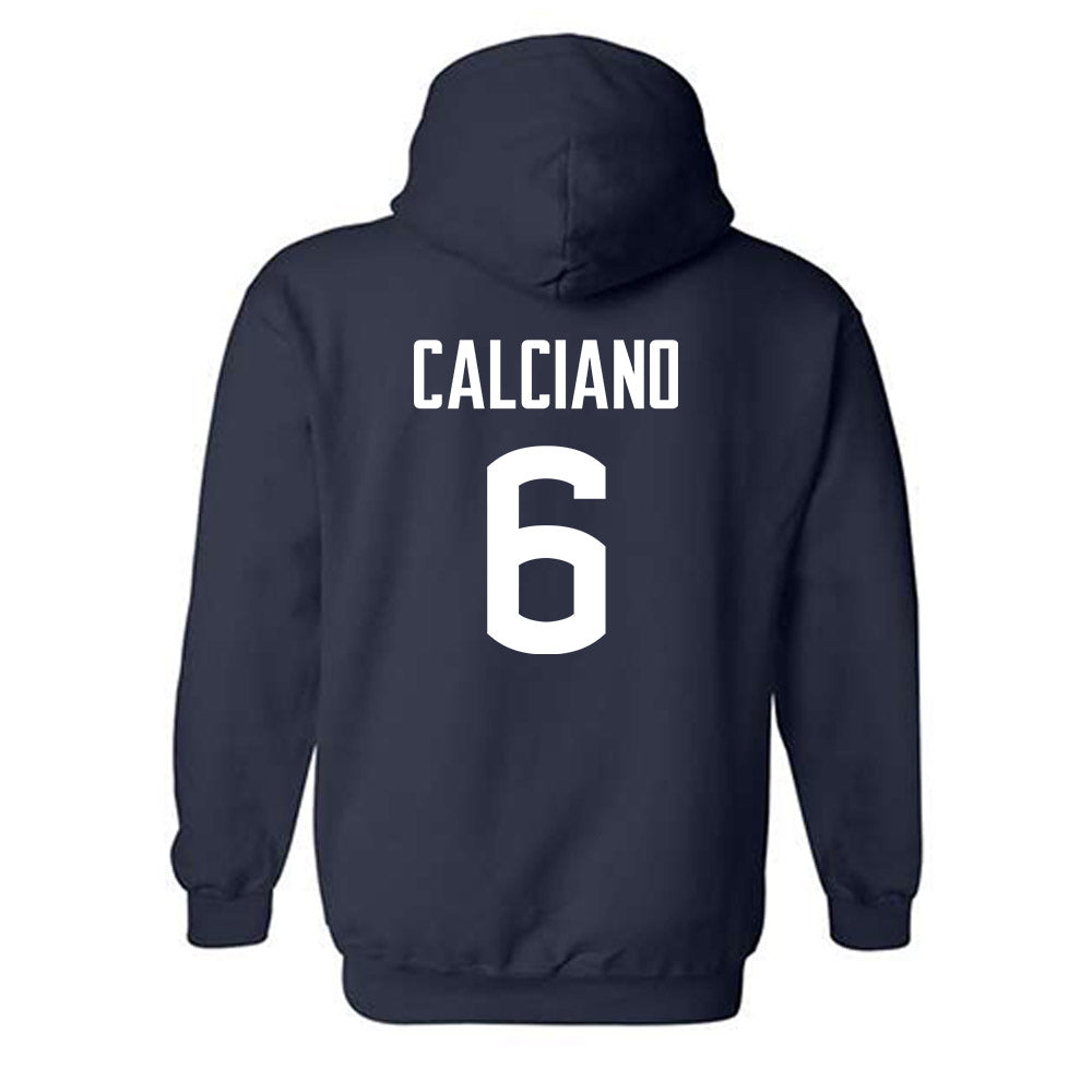 UConn - NCAA Softball : Ava Calciano - Classic Shersey Hooded Sweatshirt-1