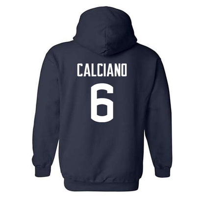 UConn - NCAA Softball : Ava Calciano - Classic Shersey Hooded Sweatshirt-1