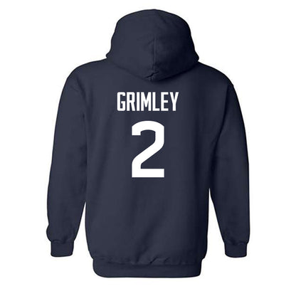UConn - NCAA Women's Ice Hockey : Camryn Grimley - Classic Shersey Hooded Sweatshirt-1