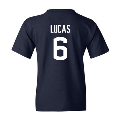 UConn - NCAA Men's Ice Hockey : Andrew Lucas - Classic Shersey Youth T-Shirt