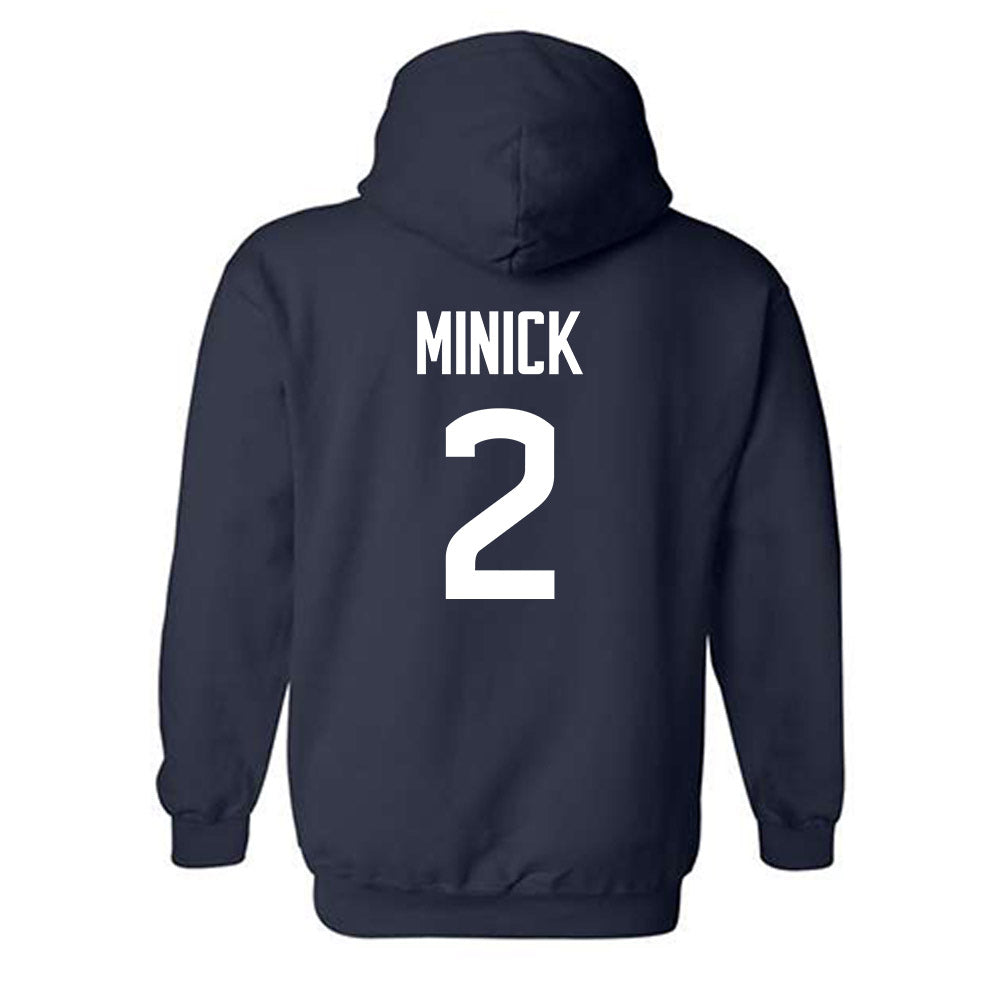 UConn - NCAA Baseball : Tyler Minick - Classic Shersey Hooded Sweatshirt-1
