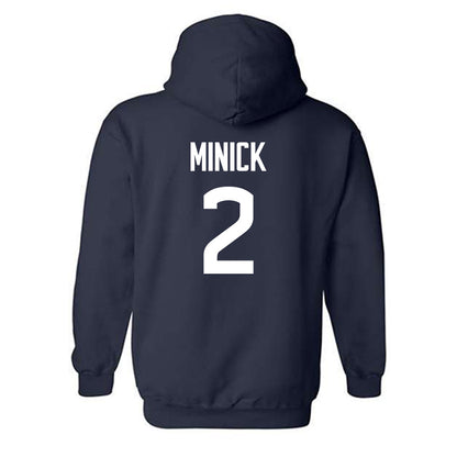 UConn - NCAA Baseball : Tyler Minick - Classic Shersey Hooded Sweatshirt-1