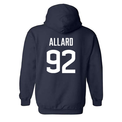 UConn - NCAA Women's Ice Hockey : Ashley Allard - Classic Shersey Hooded Sweatshirt