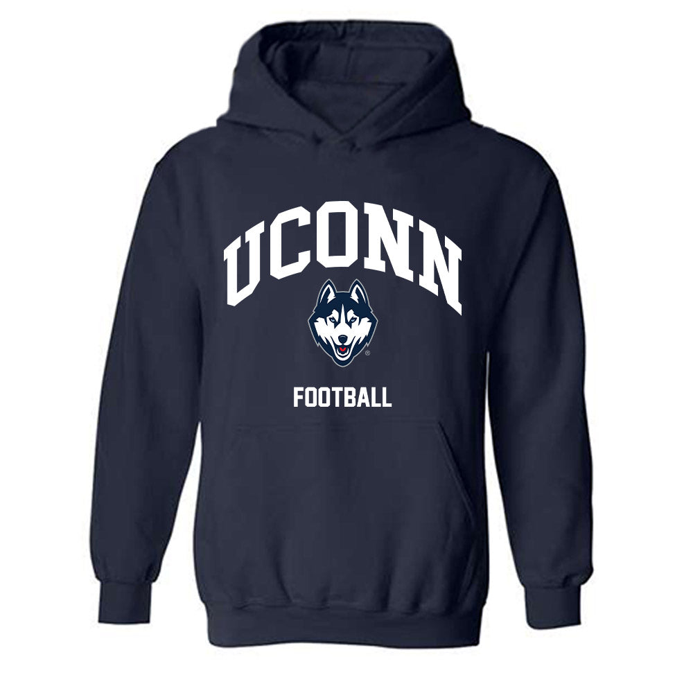 UConn - NCAA Football : Jordan Wright - Classic Shersey Hooded Sweatshirt