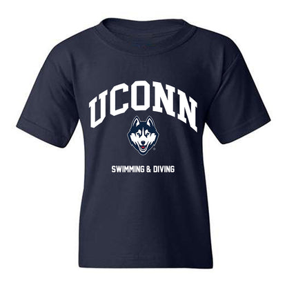 UConn - NCAA Women's Swimming & Diving : Bella Hoffman - Classic Shersey Youth T-Shirt-0