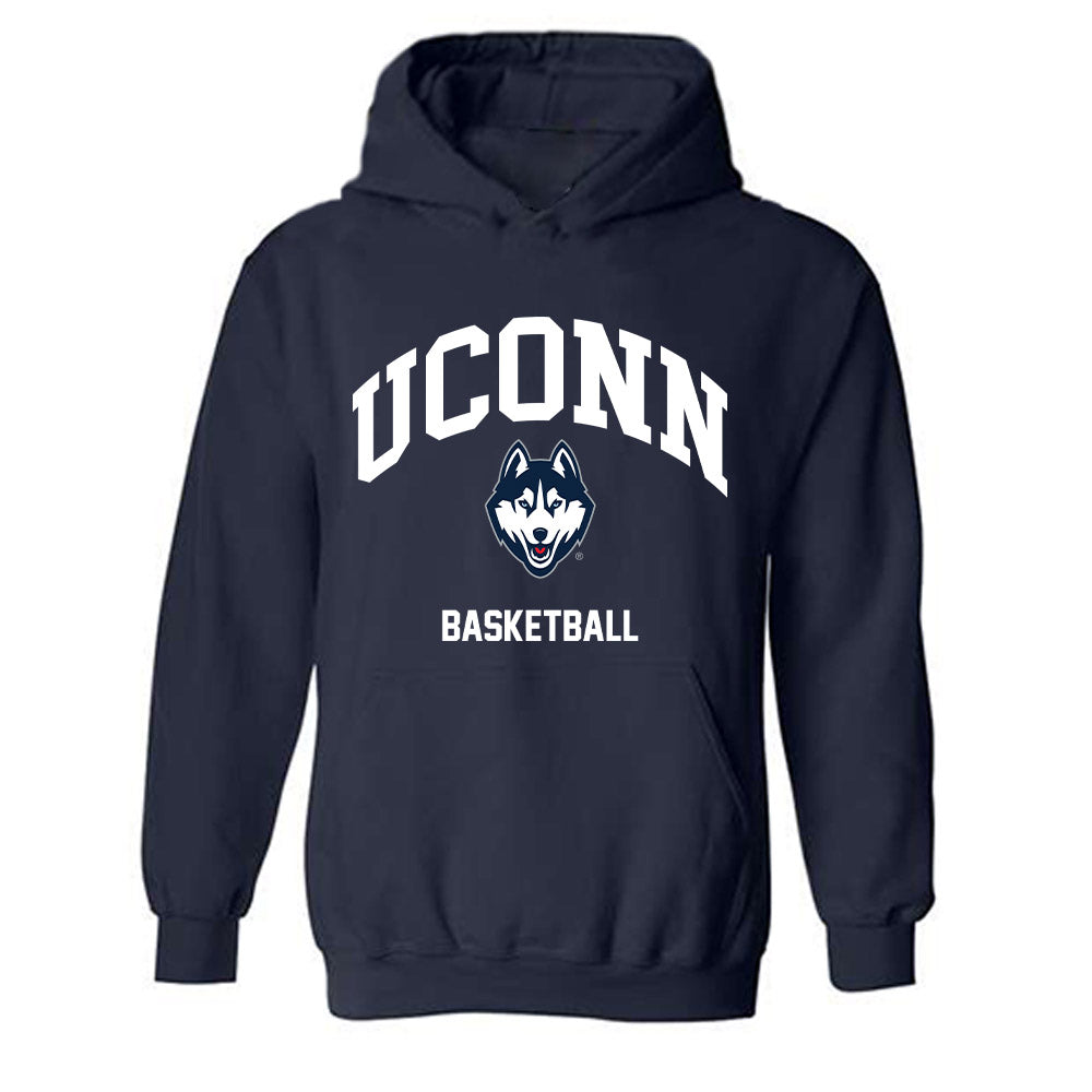 UConn - NCAA Men's Basketball : Eric Reibe - Classic Shersey Hooded Sweatshirt-0