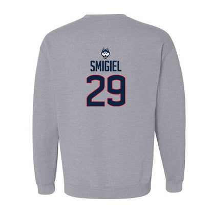 UConn - NCAA Women's Lacrosse : Lucia Smigiel - Classic Shersey Crewneck Sweatshirt-1