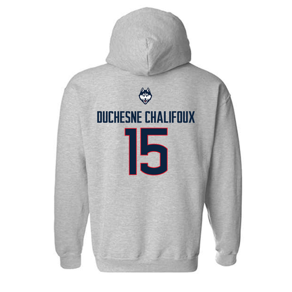 UConn - NCAA Women's Ice Hockey : Meghane Duchesne Chalifoux - Classic Shersey Hooded Sweatshirt