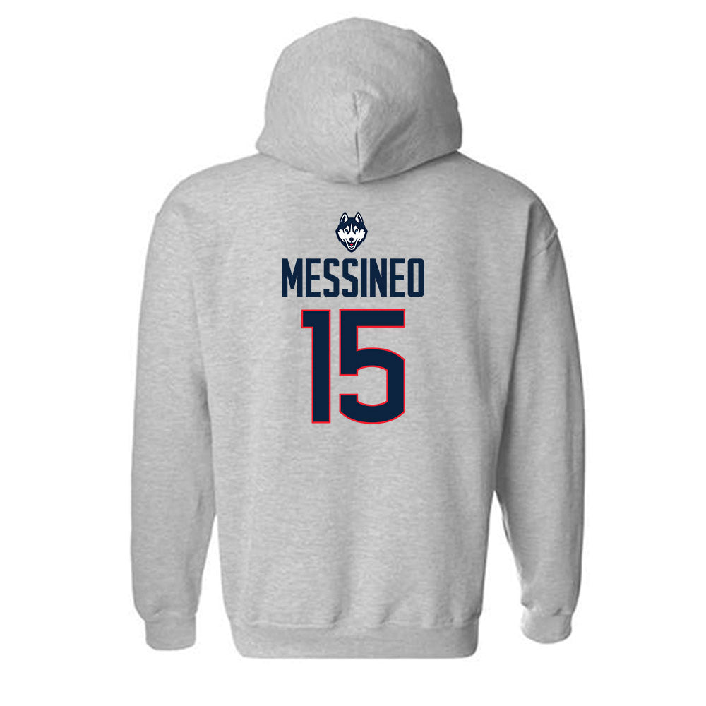 UConn - NCAA Men's Ice Hockey : Thomas Messineo - Classic Shersey Hooded Sweatshirt