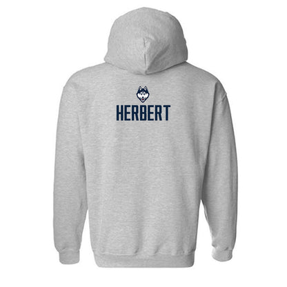 UConn - NCAA Women's Swimming & Diving : Olivia Herbert - Classic Shersey Hooded Sweatshirt-1