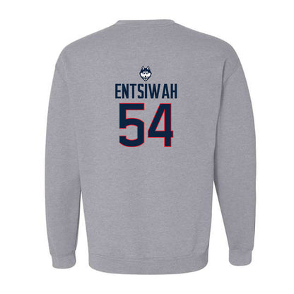 UConn - NCAA Football : Ed Entsiwah - Classic Shersey Crewneck Sweatshirt-1