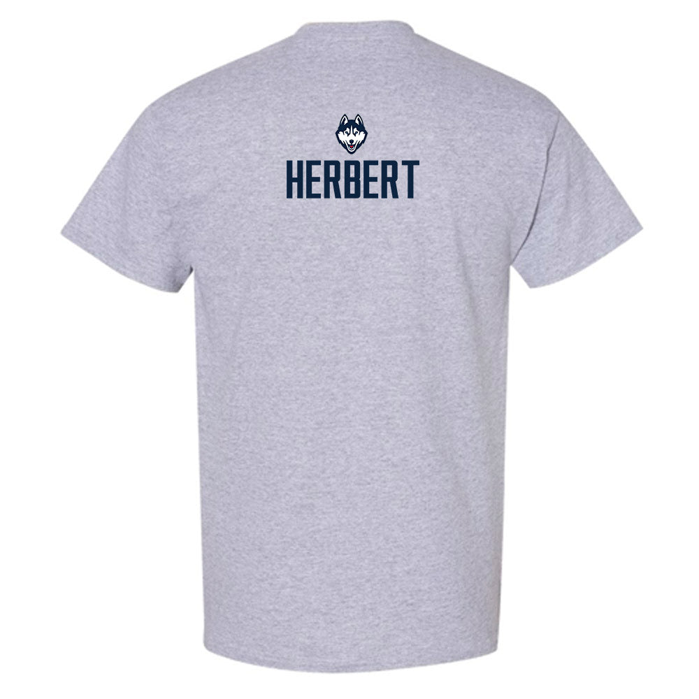 UConn - NCAA Women's Swimming & Diving : Olivia Herbert - Classic Shersey T-Shirt-1