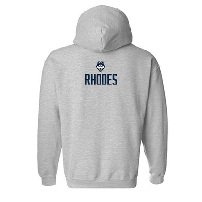 UConn - NCAA Women's Swimming & Diving : Maggie Rhodes - Classic Shersey Hooded Sweatshirt-1