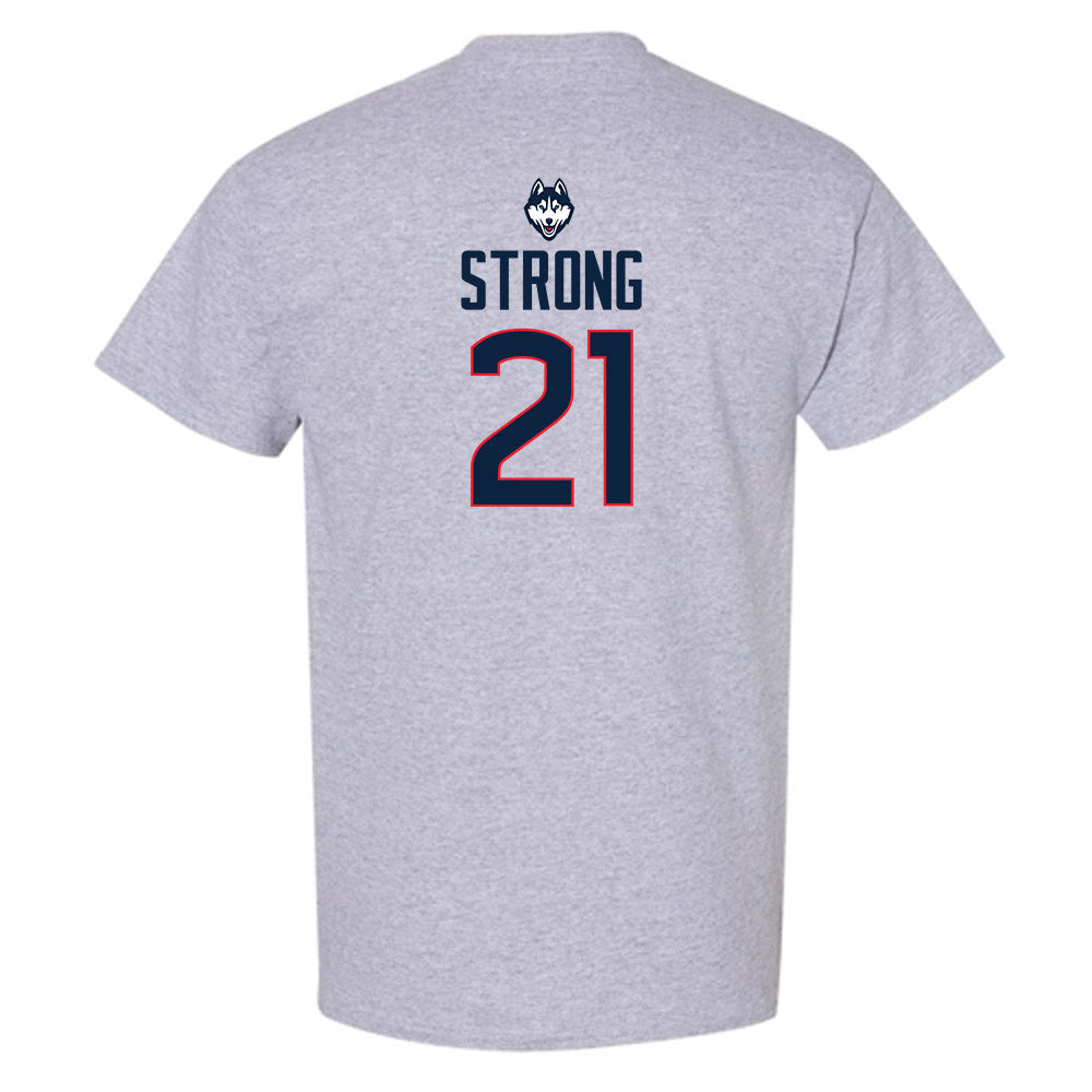 UConn - NCAA Women's Basketball : Sarah Strong - Classic Shersey T-Shirt-1