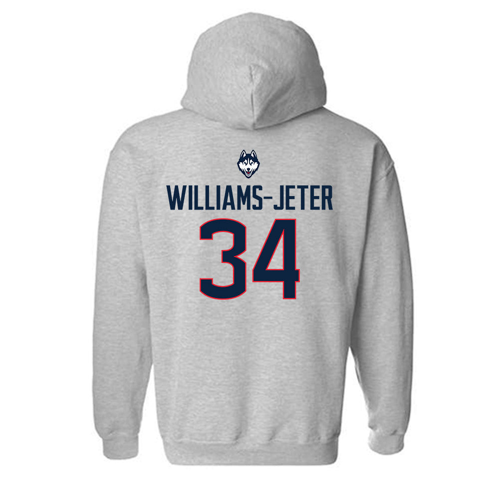 UConn - Women's Basketball Legends : Tamika Williams-Jeter - Hooded Sweatshirt Classic Shersey