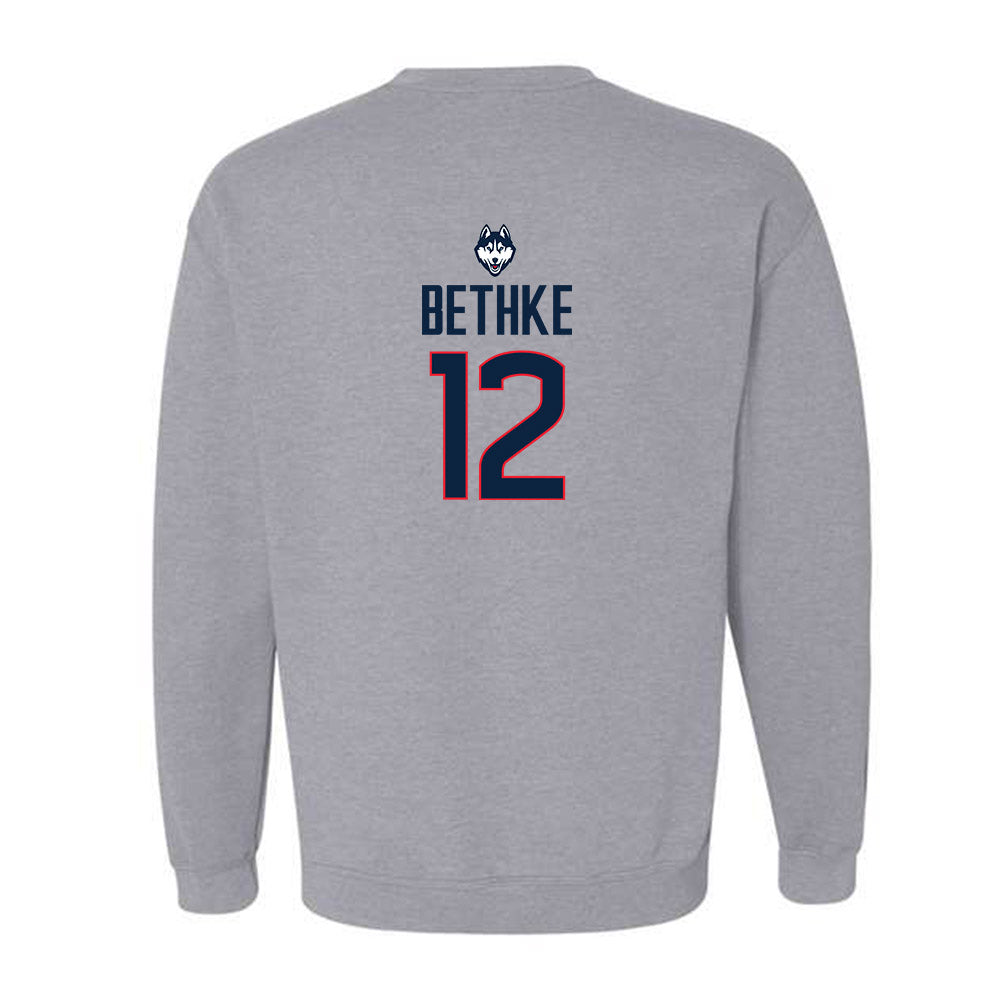 UConn - NCAA Women's Lacrosse : Hadley Bethke - Classic Shersey Crewneck Sweatshirt-1