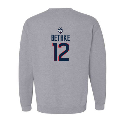 UConn - NCAA Women's Lacrosse : Hadley Bethke - Classic Shersey Crewneck Sweatshirt-1