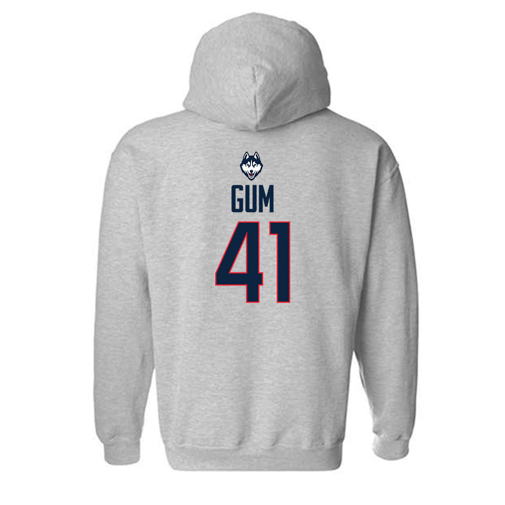 UConn - NCAA Women's Lacrosse : Johannah Gum - Classic Shersey Hooded Sweatshirt