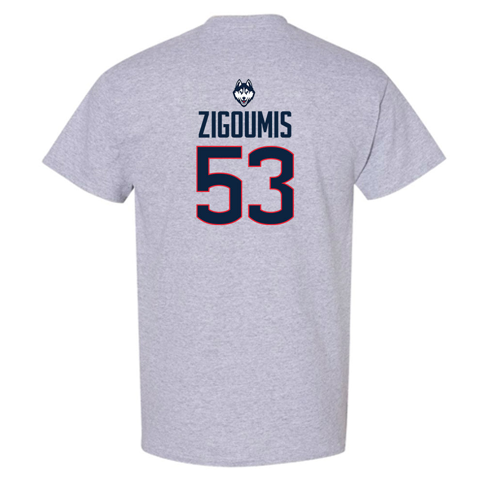 UConn - NCAA Football : Christos Zigoumis - Classic Shersey T-Shirt-1