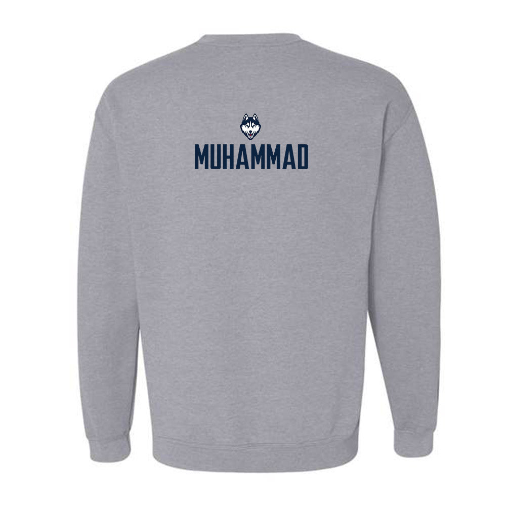 UConn - NCAA Men's Track & Field : Enaji Muhammad - Classic Shersey Crewneck Sweatshirt