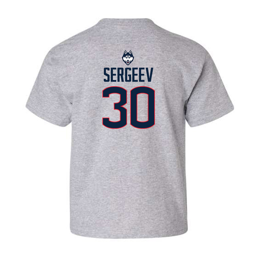 UConn - NCAA Men's Ice Hockey : Arsenii Sergeev - Classic Shersey Youth T-Shirt