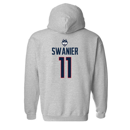 UConn - Women's Basketball Legends : Ketia Swanier - Hooded Sweatshirt Classic Shersey