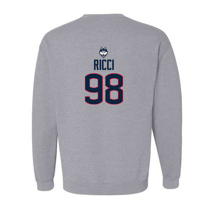 UConn - NCAA Football : Leo Ricci - Classic Shersey Crewneck Sweatshirt-1