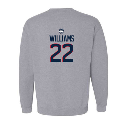 UConn - NCAA Women's Basketball : Serah Williams - Classic Shersey Crewneck Sweatshirt-1
