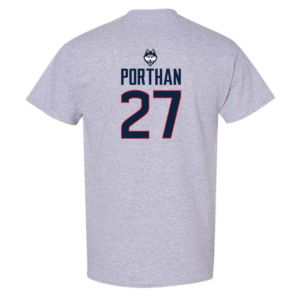 UConn - NCAA Women's Ice Hockey : Taylor Porthan - Classic Shersey T-Shirt-1