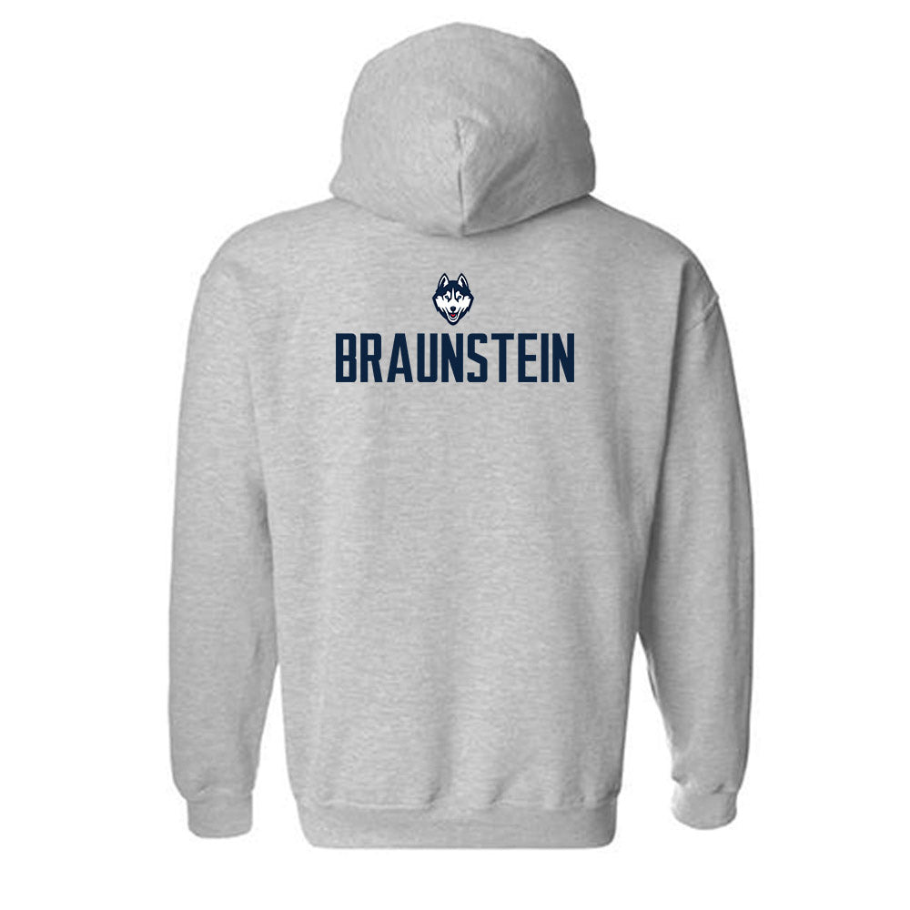 UConn - NCAA Women's Track & Field : Mackenzie Braunstein - Classic Shersey Hooded Sweatshirt-1