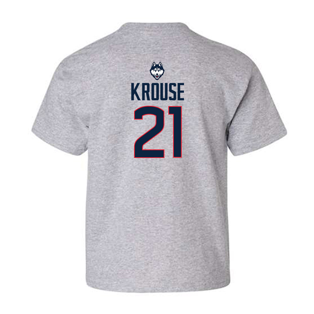 UConn - NCAA Women's Lacrosse : Natalya Krouse - Classic Shersey Youth T-Shirt-1