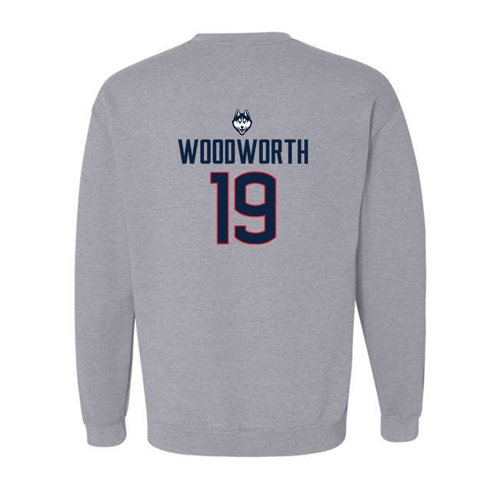 UConn - NCAA Women's Ice Hockey : Megan Woodworth - Classic Shersey Crewneck Sweatshirt