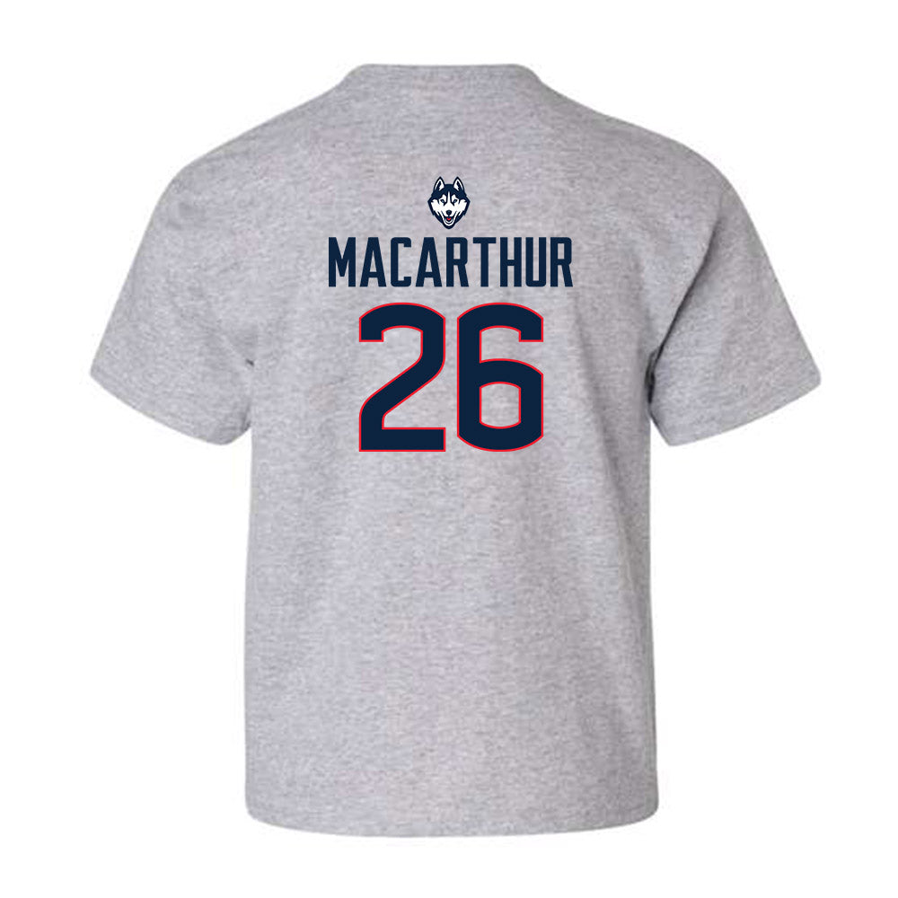 UConn - NCAA Baseball : Grant MacArthur - Classic Shersey Youth T-Shirt