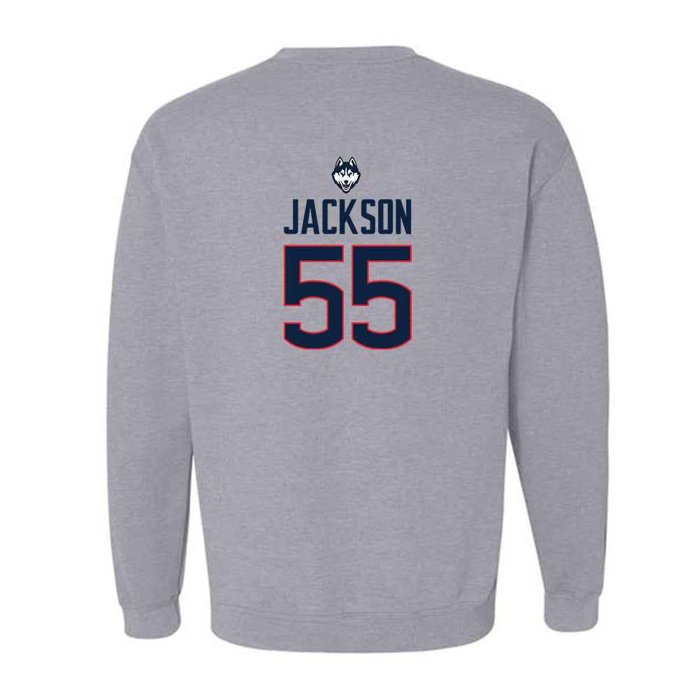 UConn - NCAA Football : Vincent Jackson - Classic Shersey Crewneck Sweatshirt-1