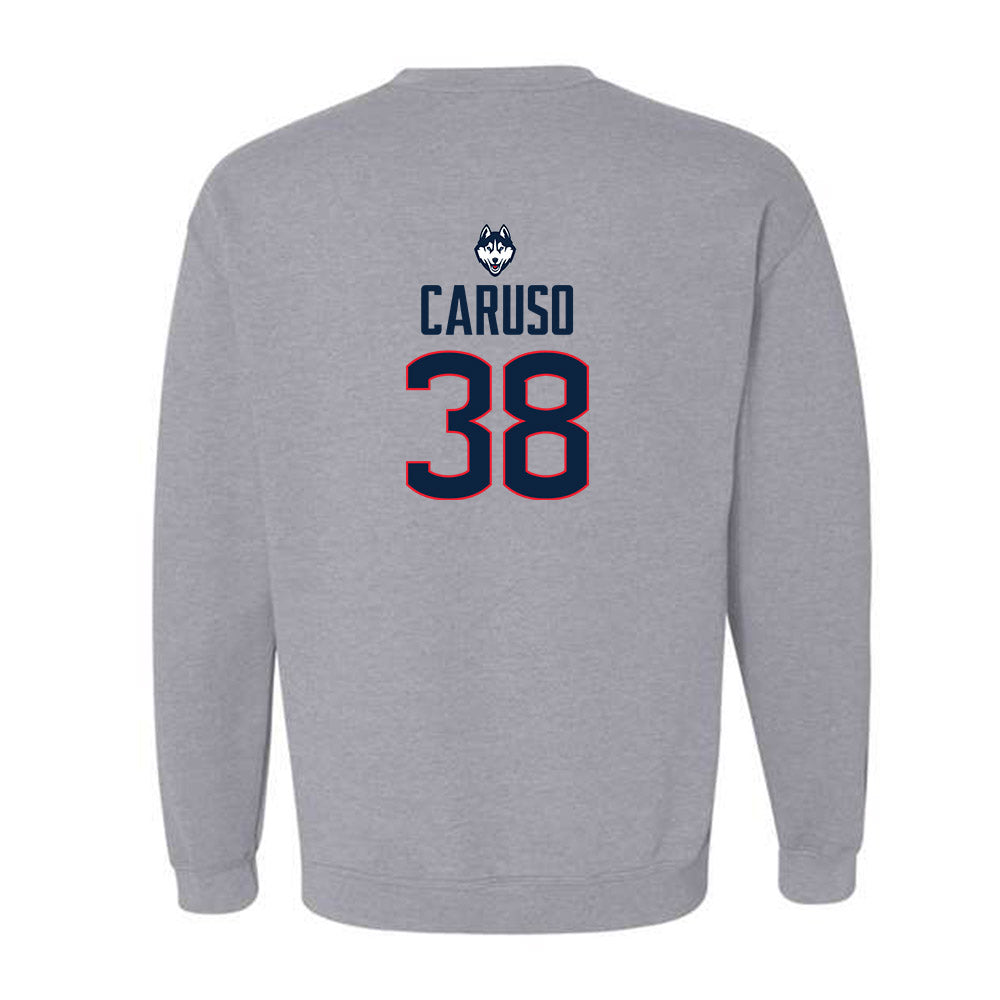 UConn - NCAA Baseball : JT Caruso - Classic Shersey Crewneck Sweatshirt