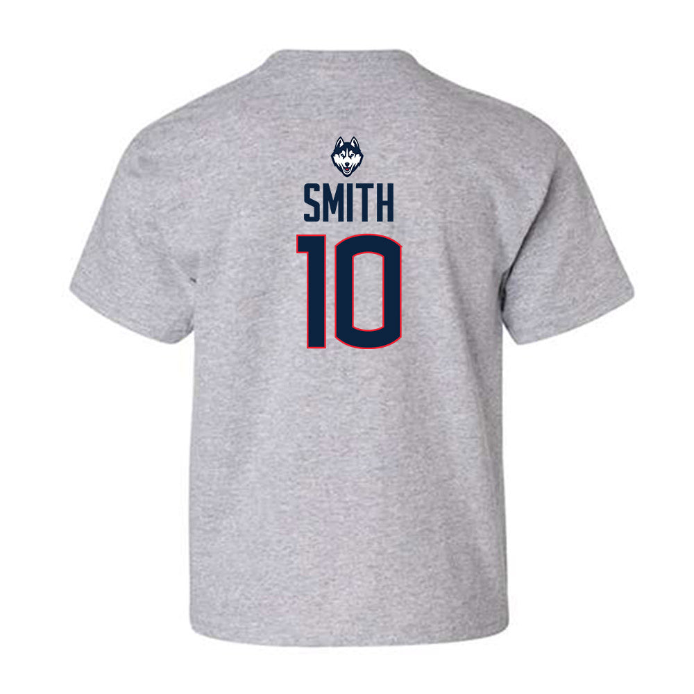 UConn - NCAA Football : Caleb Smith - Classic Shersey Youth T-Shirt-1