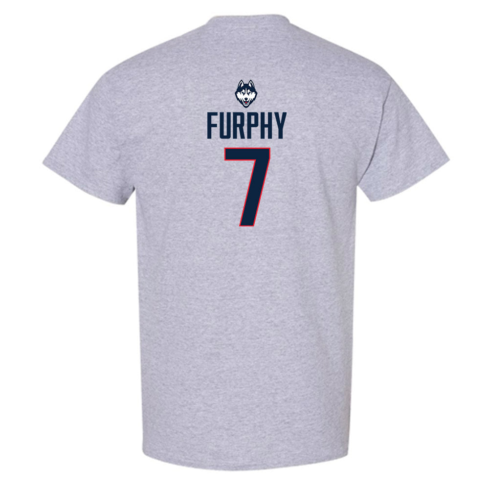 UConn - NCAA Men's Basketball : Jacob Furphy - Classic Shersey T-Shirt-1