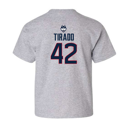 UConn - NCAA Baseball : Gabriel Tirado - Classic Shersey Youth T-Shirt