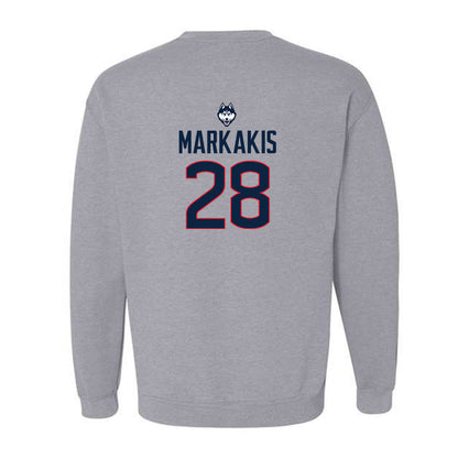 UConn - NCAA Women's Ice Hockey : Ellie Markakis - Classic Shersey Crewneck Sweatshirt-1