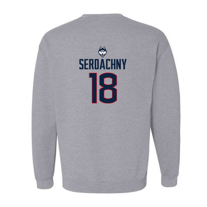 UConn - NCAA Women's Ice Hockey : Maya Serdachny - Classic Shersey Crewneck Sweatshirt