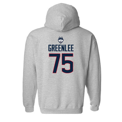 UConn - NCAA Football : Hill Greenlee - Classic Shersey Hooded Sweatshirt-1