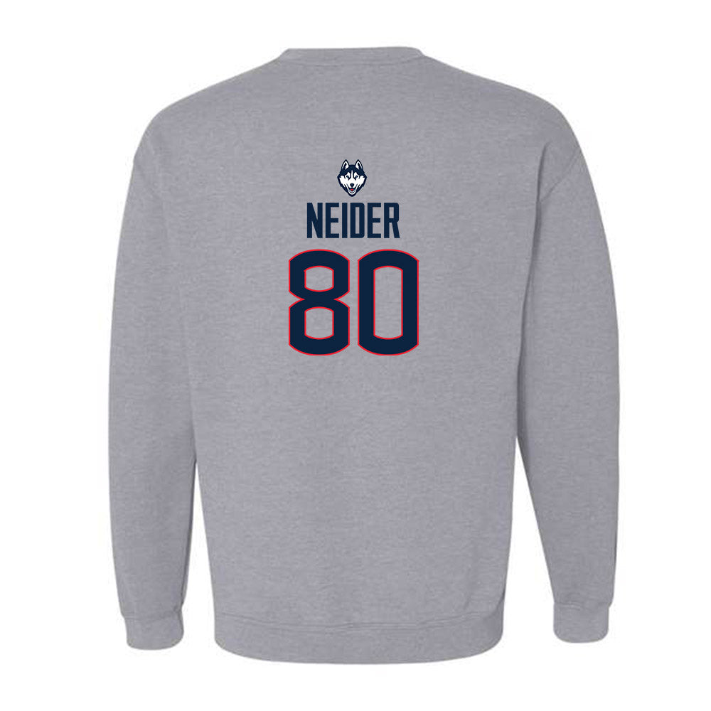 UConn - NCAA Football : John Neider - Classic Shersey Crewneck Sweatshirt-1