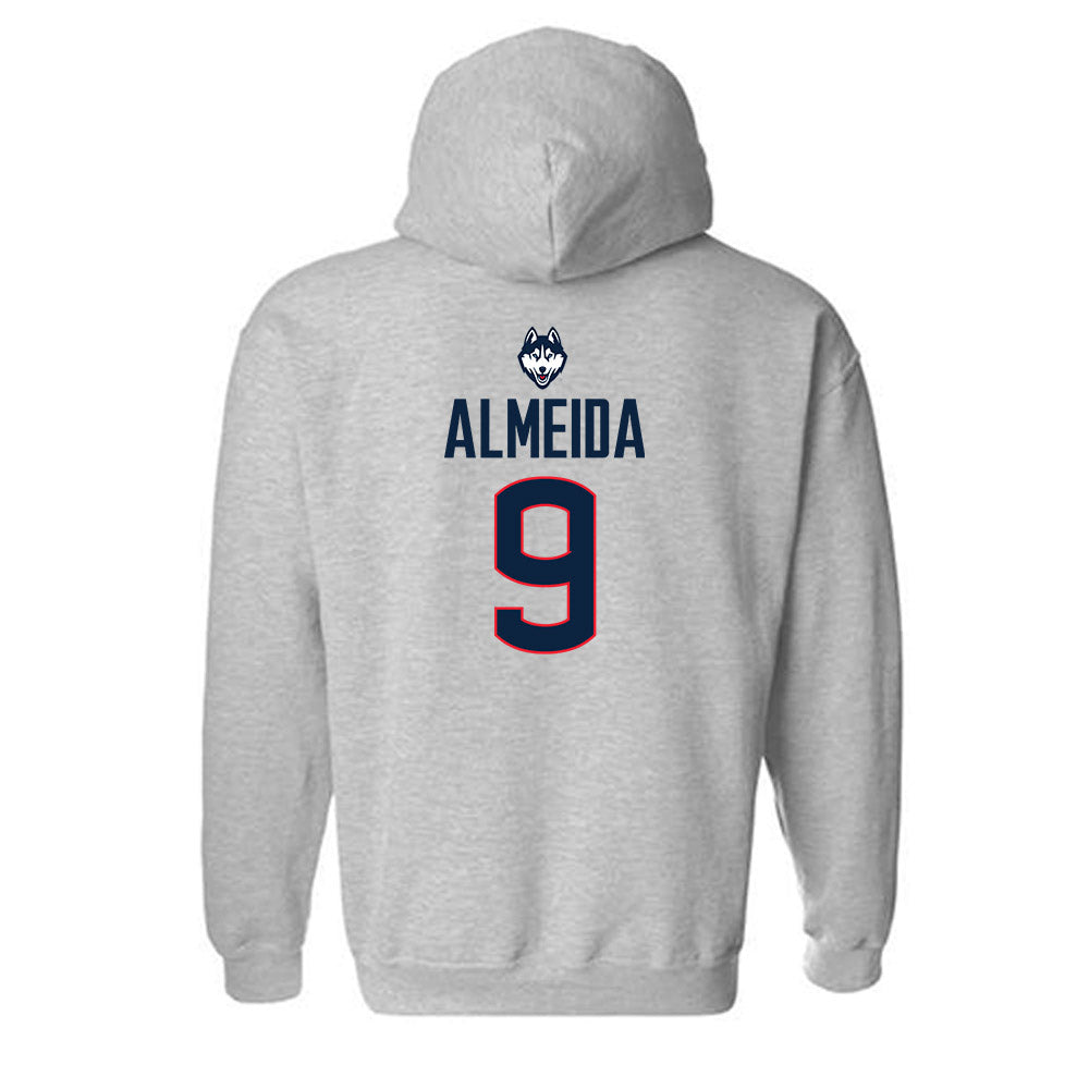 UConn - NCAA Men's Soccer : Lucas Almeida - Classic Shersey Hooded Sweatshirt