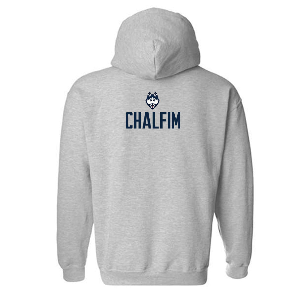 UConn - NCAA Women's Track & Field : Madison Chalfim - Classic Shersey Hooded Sweatshirt-1