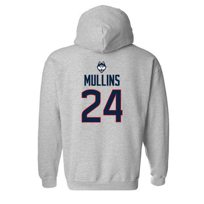 UConn - NCAA Men's Basketball : Braylon Mullins - Classic Shersey Hooded Sweatshirt-1